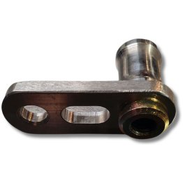 Udstødnings beslag til P-Clamp med 8mm Gevind Bøsning