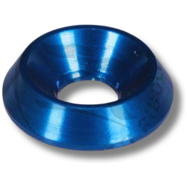 Skive 6mm Undersænket (6x18mm) Blå