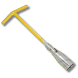 Tændrørsnøgle kadanled 16mm.