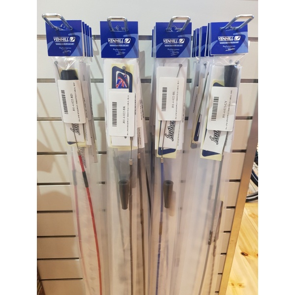 Yamaha PW50 Gaskabel til Vinkel Gashåndtag Sort VENHILL