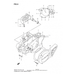 Suzuki Kobling dæksel & Vandpumpe RM85