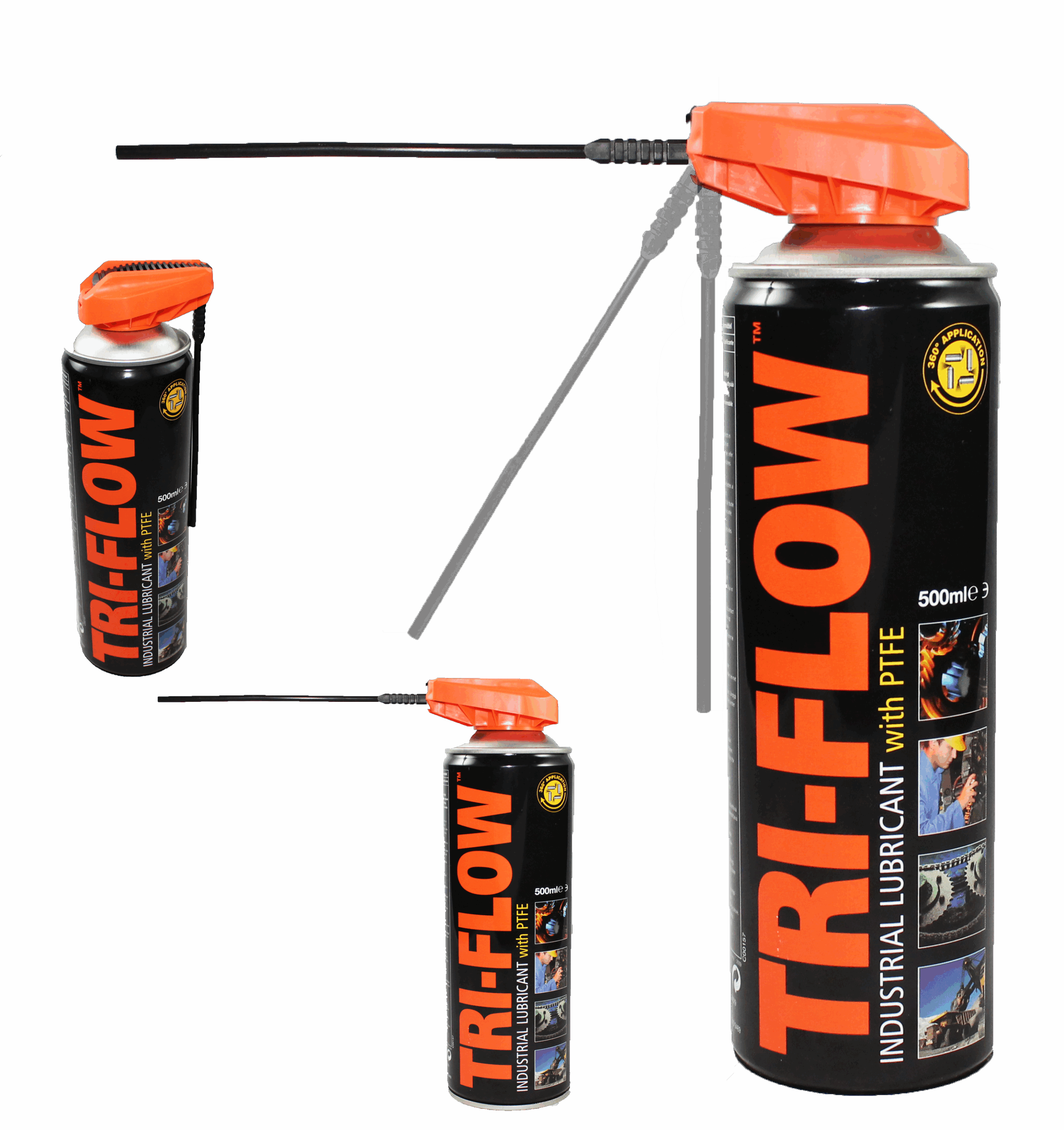 TRI-FLOW 200 ml Smøremiddel med PTFE, syrefri