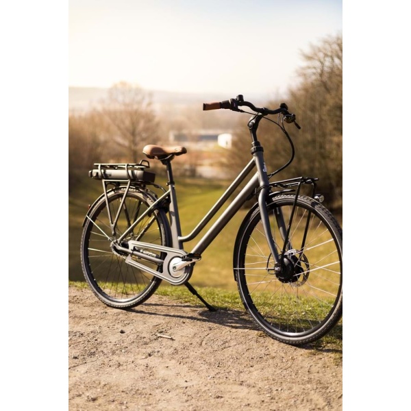 Raleigh Sussex E1 Dame Connect+ Nexus 7 skive/fod 48cm matgrå m. 10,4 AH Batteri - Image 3