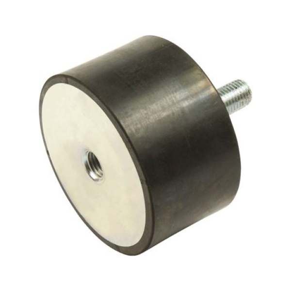 Gummi ophæng 6x20mm Udv. og Indv. ø6 Gevind