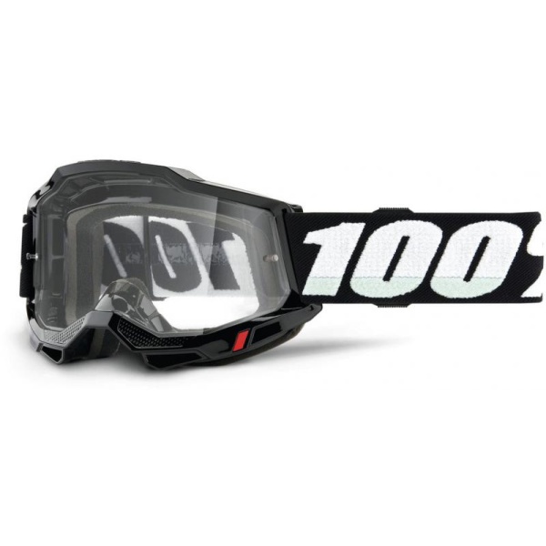 100% ACCURI 2 JUNIOR BRILLE SORT KLAR LINSE