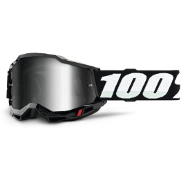 100% ACCURI 2 JUNIOR BRILLE SORT CROME LINSE