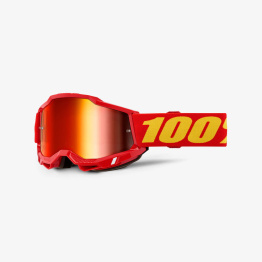 100% ACCURI 2 JUNIOR BRILLE RED CROME RED LINSE