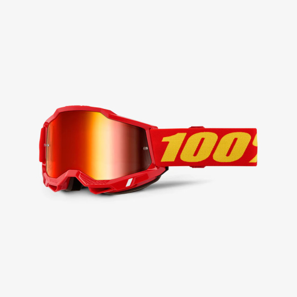 100% ACCURI 2 JUNIOR BRILLE RED CROME RED LINSE