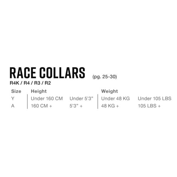 EVS Nakkebekytter R2 Race Collar Junior