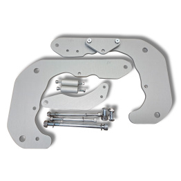 JHR Motorplade kit 190cc inklusiv venstre fodhvilerbeslag